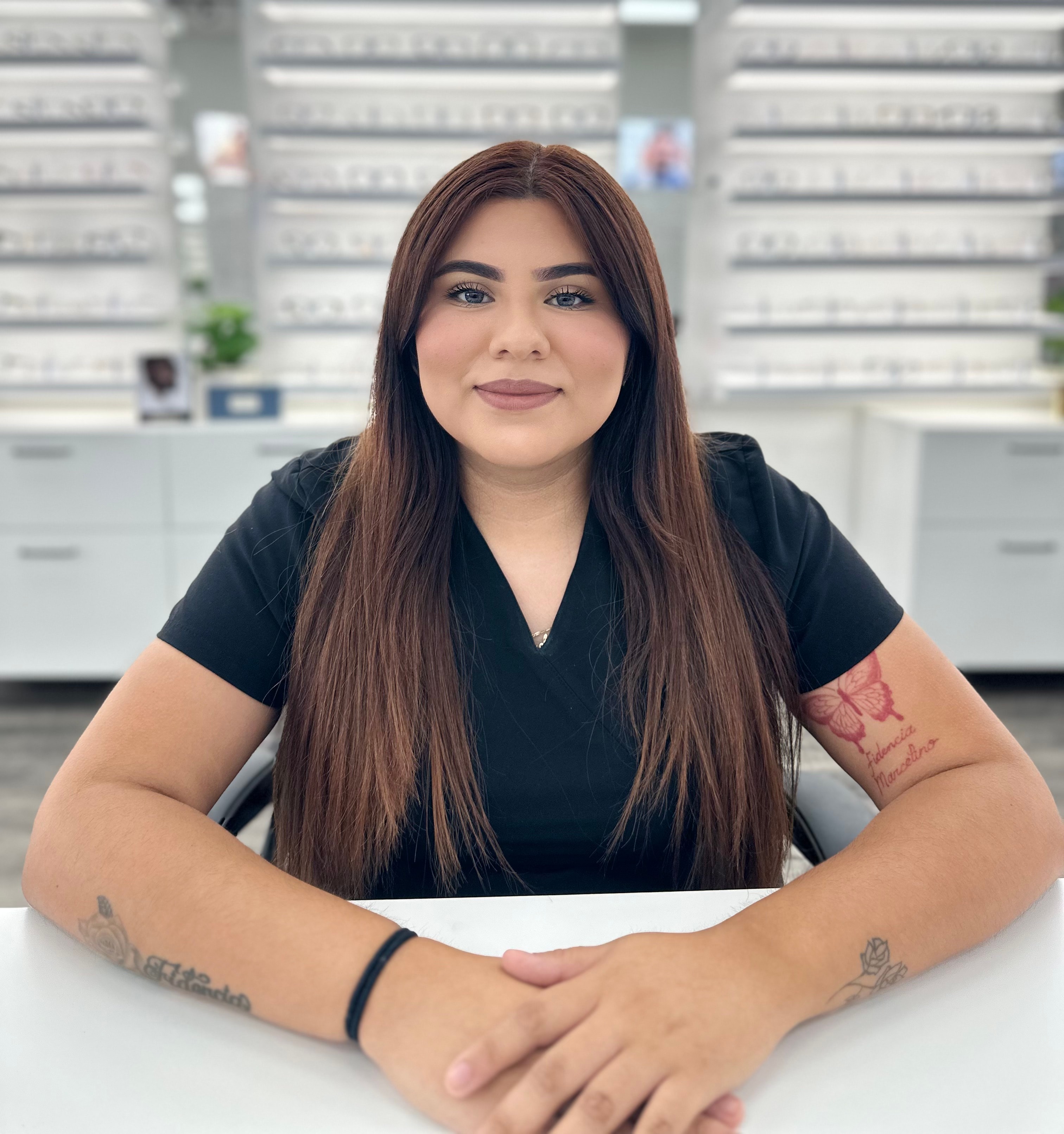 Jacqueline Galleogos, Lead Optician at Goto Optical