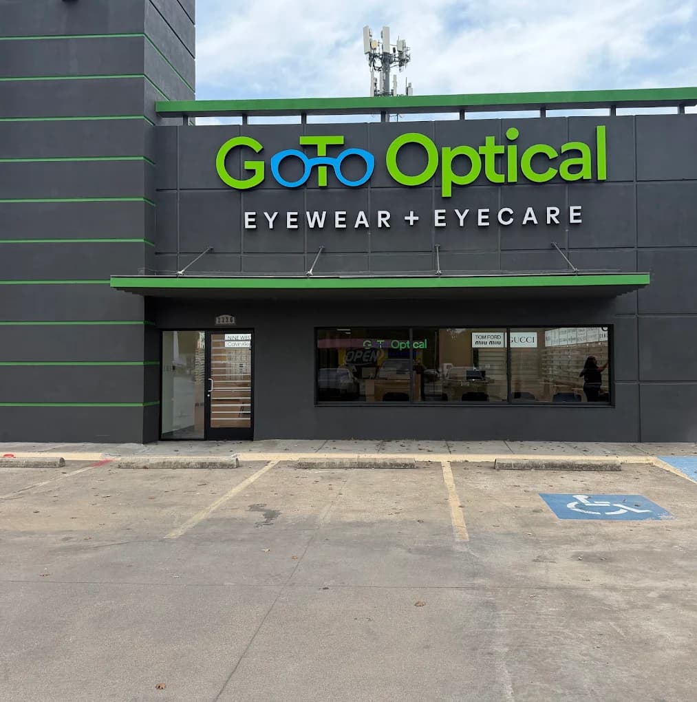 GoTo Optical storefront at Pleasant Grove (Buckner)