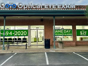 GoTo Optical storefront at East Dallas (Casa View)